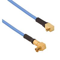 Amphenol SV Microwave FRSMPS-047-FRSMPM-060 ການປະກອບສາຍ RF SMPS R/A F SMPM R/A F 6" ສາຍ