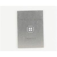 Chip Quik IPC0013-S ປະຕູສອງ & ອະເດັບເຕີ QFN-20 ແບບສແຕນເລດສຕີນ Stencil