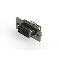 EDAC 622-M09-260-BT2 ຕົວເຊື່ອມ D-Sub - ຄວາມໜາ້ຄວາມຖືກມາດຕະຖານ EDAC ມຸມຂວາ ຕົວເຊື່ອມ D-Sub