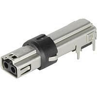 HARTING 21033394211 ຕົວເຊື່ອມ M12-PCB 02P FE ANG SHLD THR