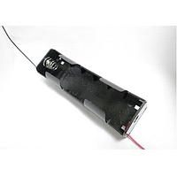 Eagle Plastic Devices 12BH125-GR ຄລິບແບດເຕີຣີ 2 ເຊວ CELLS ມີສາຍຍາວ 6" LDS