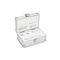 KERN 314-040-600 ກະຕ່າປົກປ້ອງອາລູມິນຽມສໍາລັບຊຸດນ້ຳໜັກ (ຮູບຊັ້ນເປັນລົງສົງ/ກະທັບ, 1 g - 200 g)