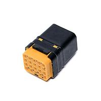 Amphenol Air LB France SIMM2022SNC ຕູ້ຕໍ່ສັນຍານ MIL ຮູບສະແກນສີ່ແຂວງ ໜ່ວຍຍິງ #22