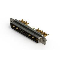 EDAC 627-17W5222-4NA ຕົວເຊື່ອມຕໍ່ Mixed Contact D-Sub Connectors Vertical Combo Dsub