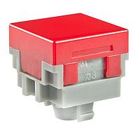 NKK Switches AT484C ປຸ່ມ SQUARE RED NON-ILL