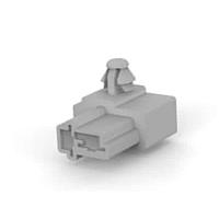 AMP Connectors - TE Connectivity 6-176992-6 ຝາປົກ 250 DBL LOCK CAP IKEI 2P L-GRY