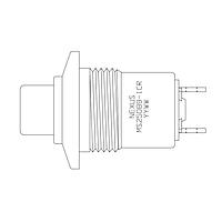 Amphenol Nexus Technologies NXW301CB1R-60 ສະຫນັບສະຫນູນປຸ່ມສະຫນັບ, ແນວ, ວອຊເຊີ