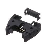 Omron Electronics XG4E-1032 ຕົວເຊື່ອມສາຍແບບແບບບາງ ShortLock Plug 10Pin OpenCover 1Polarize