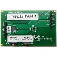 Texas Instruments TPS62621EVM-419 ຕົວຄວບຄຸມແຮງໂຮງ - ຕົວຄວບຄຸມສະຫວັດ TPS62621EVM-419