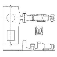 Molex 50394-8055 (Loose Piece) Mgrid Term PhBR ຊິ້ນສ່ວນແຍກ