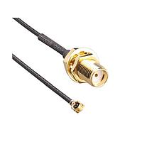 Linx Technologies - TE Connectivity CSH-SGFB-100-UFFR ສາຍສະບັບ RF CABLE UFL 1.32 100 SMA JACK AU