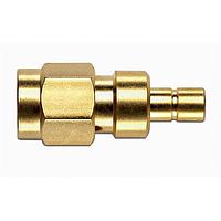 Pomona Electronics 72976 ຕົວແປ RF - ລະຫວ່າງຊຸດ SMA (ຜູ້ຊາຍ) ໄປ SMB (ຜູ້ຊາຍ)