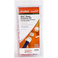 Molex 76650-0157 ຊຸດຕໍ່ຕໍ່ MLX Conn Kit Pnl Mnt Plug Recpt