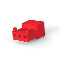 AMP Connectors - TE Connectivity 3-644042-3 ຮູງຮັບ Receptacle REC 03P C/E 22AWG ມີ TABS