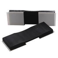 Essentra Components FCC-16-3-RT ຄລັມພແບບແກ້ວ,ແກ້ວ,ຕິດຕັ້ງ Adh,ສີດຳ