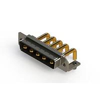 EDAC 629-5W5-650-3N3 ຕູ້ຕິດຕໍ່ D-Sub ປະສົມມຸມຂວາ ຕູ້ຕິດຕໍ່ພະລັງງານ Combo D-Sub