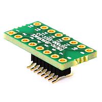 Chip Quik DIP300-SOIC-16N ອາເດັດເຕີ DIP Sockets DIP-16 (ຄວາມກວ້າງ 0.3", ຊ່ອງຫຼີ້ນ 0.1") ເປັນ SOIC-16 Narrow (ຊ່ອງຫຼີ້ນ 1.27mm, ຂະໜາດຕົວ 150/200 mil)