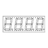 Lumex LDQ-C513RI ຈອງສະແດງຕົວເລກ ຈອງສະແດງ LED