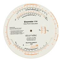 ELCOMETER 114 ເຄື່ອງຄິດເລກ Dewpoint (-10°C~50°C; ±1%)