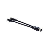 Amphenol LTW SD-050000-F00-YSB04 ອະເດັດເຕີ RF - ຕູ້ການເຊື່ອມຕໍ່ມິດຕຣິກຮອບຮວມ, ສາຍ Y, ເຫຼັກ, ລະຫັດ D, 4A, 05 ໝຸດ, ຕູ້ການເຊື່ອມຕໍ່ຜູ້ຍິງ, ຕິດຕໍ່ຜູ້ຍິງ, ການກະທົບດ້ວຍການສະແກນສະໝອງ, ຄວາມຍາວ 4000 ມມ, IP68 ການປົກປ້ອງກັນ