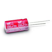 Wurth Elektronik 860130274004 ອິເລັກໂຕລິຕິກ ຄັບຊິເຕີ WCAP-ATET 330uF 10V 20% ຮາດຽວ