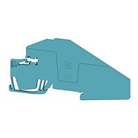 Weidmuller 2668870000 ຈອງກັບພາກ ຈອງກັບພາກ (ຂໍ້ຕໍ່), 71.7 mm x 49.13 mm, ສີຟ້າ