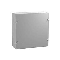 Hammond Manufacturing CS884 ປົກສະຫງວນສກຣູ N1 ປົກສະຫງວນສກຣູ - 8 x 8 x 4 - ຄ້າງແລະສີເຫຼືອງ