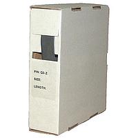 Qualtek Electronics Q2-Z-1/16-01-QX50FT ທ້ອງຫຼຸດຄວາມຮຸ່ນແຮດແລະຖົງ 1/16" 50FT SPOOL ສີດຳ