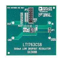 Analog Devices DC368B LDO ຕົວຄວບຄຸມແຮງດັນ LT1763CS8 - ສຽງລົບກວນຕ່ຳ, 2.3