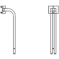 VCC 7512A5-4-A ທ່ອສົ່ງແສງແບບຄົງທີ່ R/A LIGHT PIPE RJ45