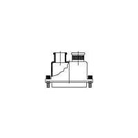 Glenair 557-080NF5 D-Sub Backshells DUAL ENTRY SOLID BANDING BKSHLL
