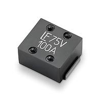 Littelfuse 0881100.UR ຟິວອະຕະລົມມອບາດ 75VDC 100A .45ohms 881 NANO2