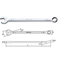 TOPTUL AAEL1010 Ratchet Combination Wrench (10 mm)