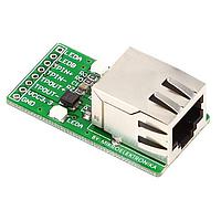 Mikroe MIKROE-224 ໂມດູນ Ethernet ບອດຕິດຕໍ່ອະເດບເຕີ ETHERNET CONNECTOR ADAPTER BOARD