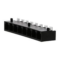 Molex 43223-6140 Ganged RA 6/4/8 RJ-11 ບໍ່ມີຂອບ ganged