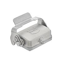 HARTING 19440065402 ຝາປົກ Hoods 6B INOX (ເຫຼັ້ມເຫຼືອງສ່ຽງ) ສໍາລັບ Hood, ຄວບຄຸມໂດຍ Single Lever, ມີສາຍກຸ່ມ (FPM seal)