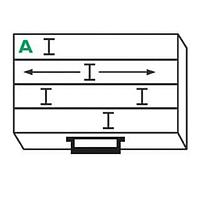 Flambeau 999-2 ລະບົບແບ່ງພາກສ່ວນອັນບໍ່ຈຳກັດພ້ອມດ້ວຍມືຈັບ