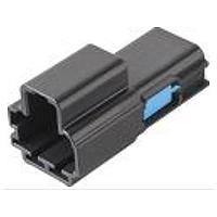 Aptiv 33198634 ຕົວເຊື່ອມ 4 ທາງ ຜູ້ຊາຍ OCS 1.2 ບໍ່ມີການປິດ ສີດຳ CONN