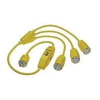 Molex 1301540063 ຕົວເຊື່ອມສາຍສະເພັດ MOLDED W-SPLICE 3' 12-3 GFCI (1)2647&(3)