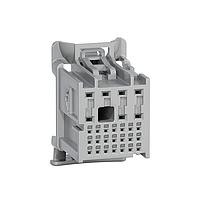 Molex 160014-0013 ຮາກຮອງ Receptacle stAK50h Hybrid Rcpt 28Ckt LtGry Key 3