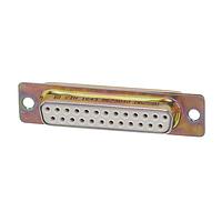 Cinch DB25SV ຮອບຮອງ DSUB 25F PCB RA GF ZINC