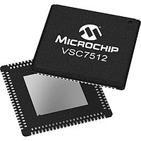 Microchip Technology VSC7512XMY ອຸປະກອນສະຫນັບສະຫນູນ Ethernet Switches 10 Port Unmanaged Industrial Ethernet Switch ມີ 4 Integrated Cu PHYs