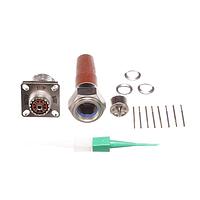 DEUTSCH - TE Connectivity CFX20M1108SZN ຮອບຮອງ Cmpsit Squre Flng Recp Sz 11Sckt N