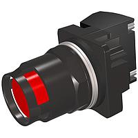 SIEMENS 52BM8G2A ປຸ່ມກົດ PB,NEMA4X,MOM, ປຸ່ມສີແດງ, ກະບັດ, 2ຕຳແໜ່ງ, NO-NC