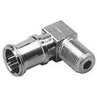 AIM-Cambridge / Cinch Connectivity Solutions 25-7141 ຕົວແປ RF - ໃນຊຸດ R/A JACK ເປັນ PLUG PUSH-ON ADAPTER