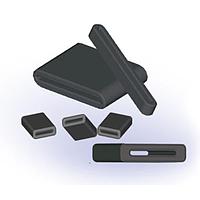 Laird Performance Materials 28R1141-010 ເສັ້ນສາຍຮີບຟແຕດແບບແກ້ວແຂນ 168ໂອມ 100MHz 27mm ໃນຊ່ອງ