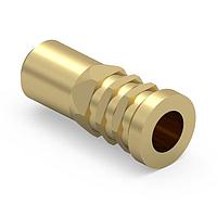 Mill-Max 0328-0-15-15-36-27-10-0 ຮອບຮອງ Press-Fit Receptacle ສໍາລັບຮູບຮ່ອງຜ່ານການຊຸດຊອງທີ່ມີການຊຸດຊອງດ້ວຍທາງຜ່ານ, Au-Nickel, ມີລາຍລັບ, ຮູບຮ່ອງ .079 Mt