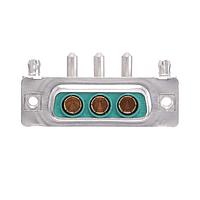 Amphenol CONEC 3003W3SXX56N40X ຕົວເຊື່ອມຕໍ່ Mixed Contact D-Sub 3W3 FEMALE R/A 20 AMP