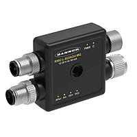 Banner Engineering R50C-L-B22AOU-MQ ຕົວຄວບຄຸມລອລເລີລີມີເຕີ R50C ຕົວຄວບຄຸມລອລເລີລີມີເຕີ R50C, PNP/NPN, ອອກອານາລອກ, 5- ພິນ, M12 QD, R50C