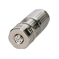 HARTING 21129992510 ຕົວເຊື່ອມ M12-CC-SCR-PUSH-IN-5P-LCOD-F-STR